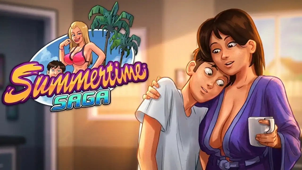 Summertime Saga gallery mod functional architecture and Cookie Jar menu layout overview
