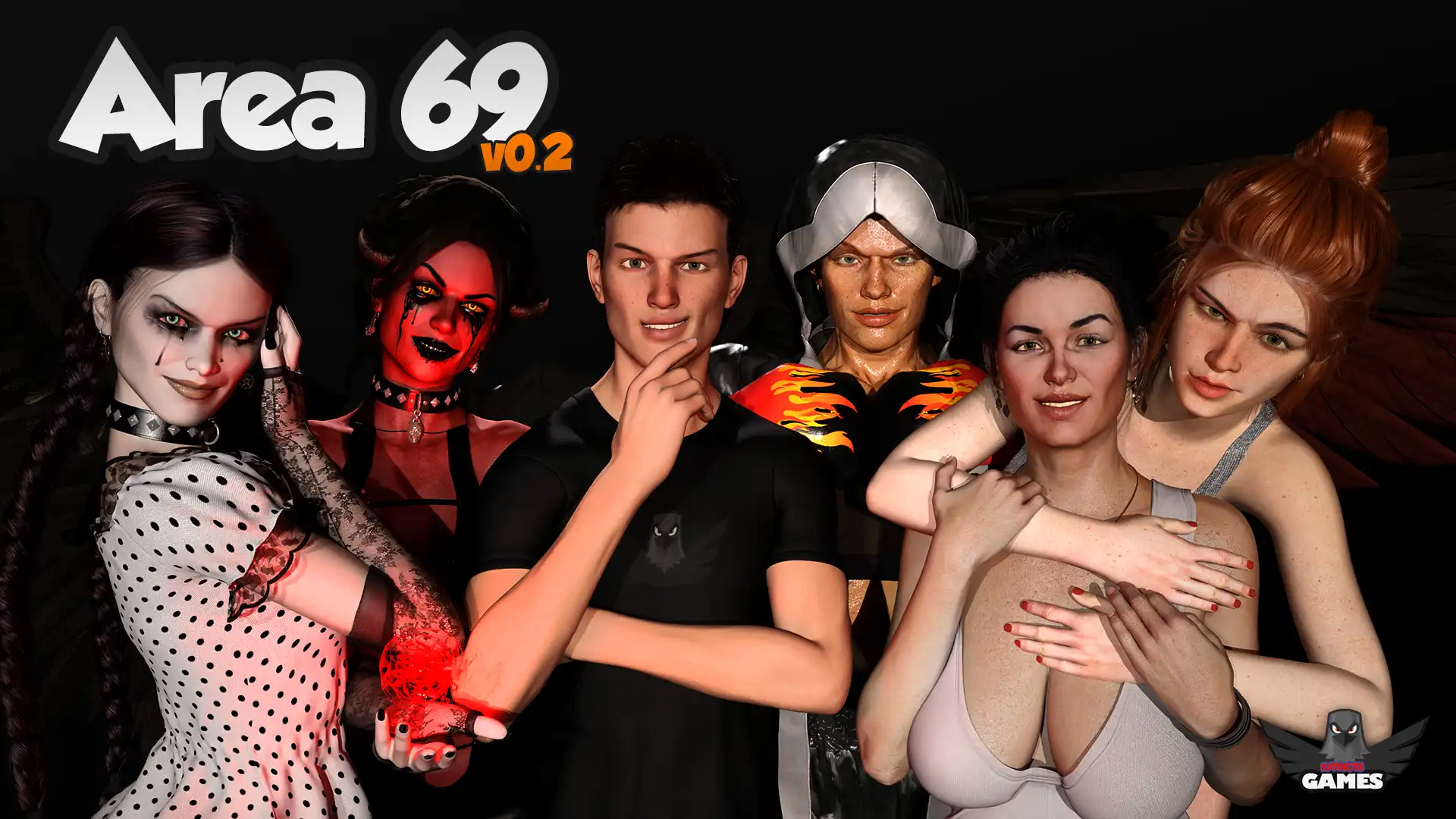 Area 69 v0.83 save game overview and details table
