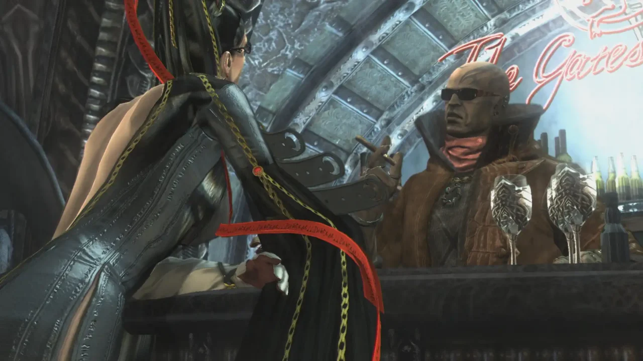 Bayonetta gameplay screenshot