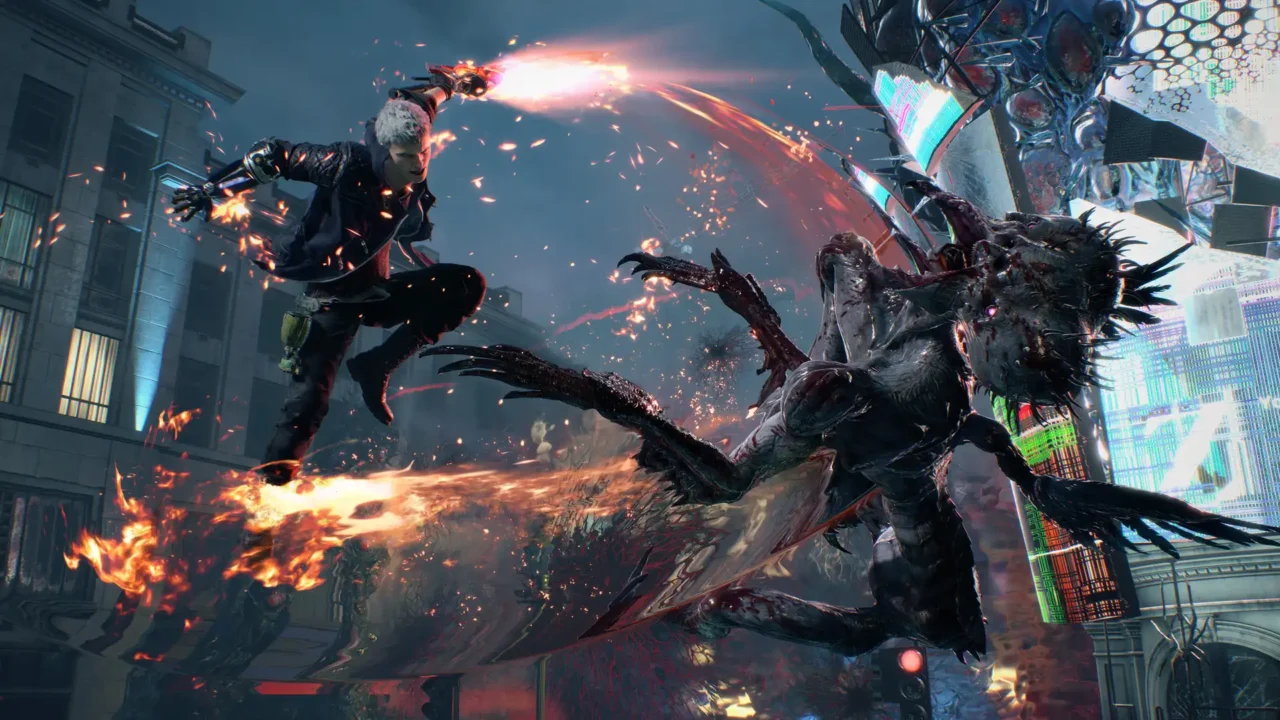 Devil May Cry 5 Character Combat Screenshot