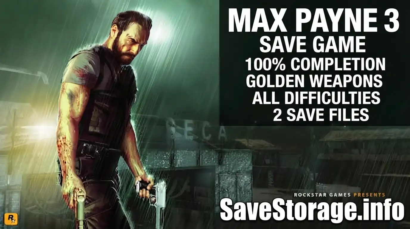 Max Payne 3 Save Game