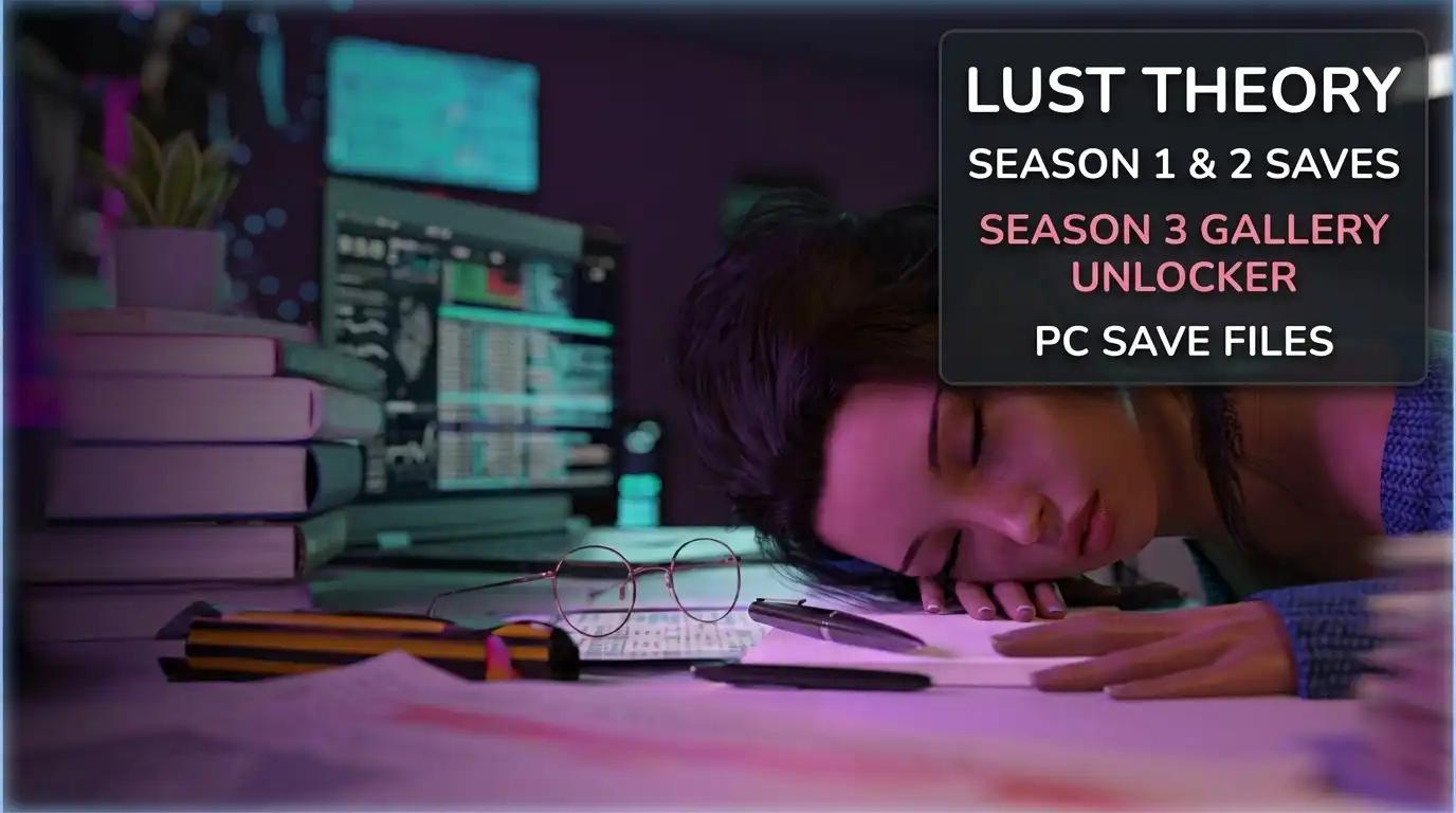 Lust Theory Season 1 and Season 2 saves and Season 3 gallery unlocker